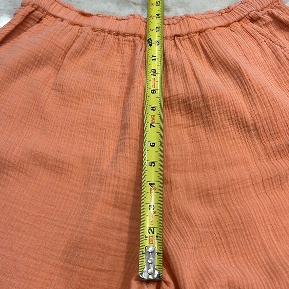 Wonderly | Cotton Gauze Joggers | Peach | Women’s Size Medium - Picture 8 of 14